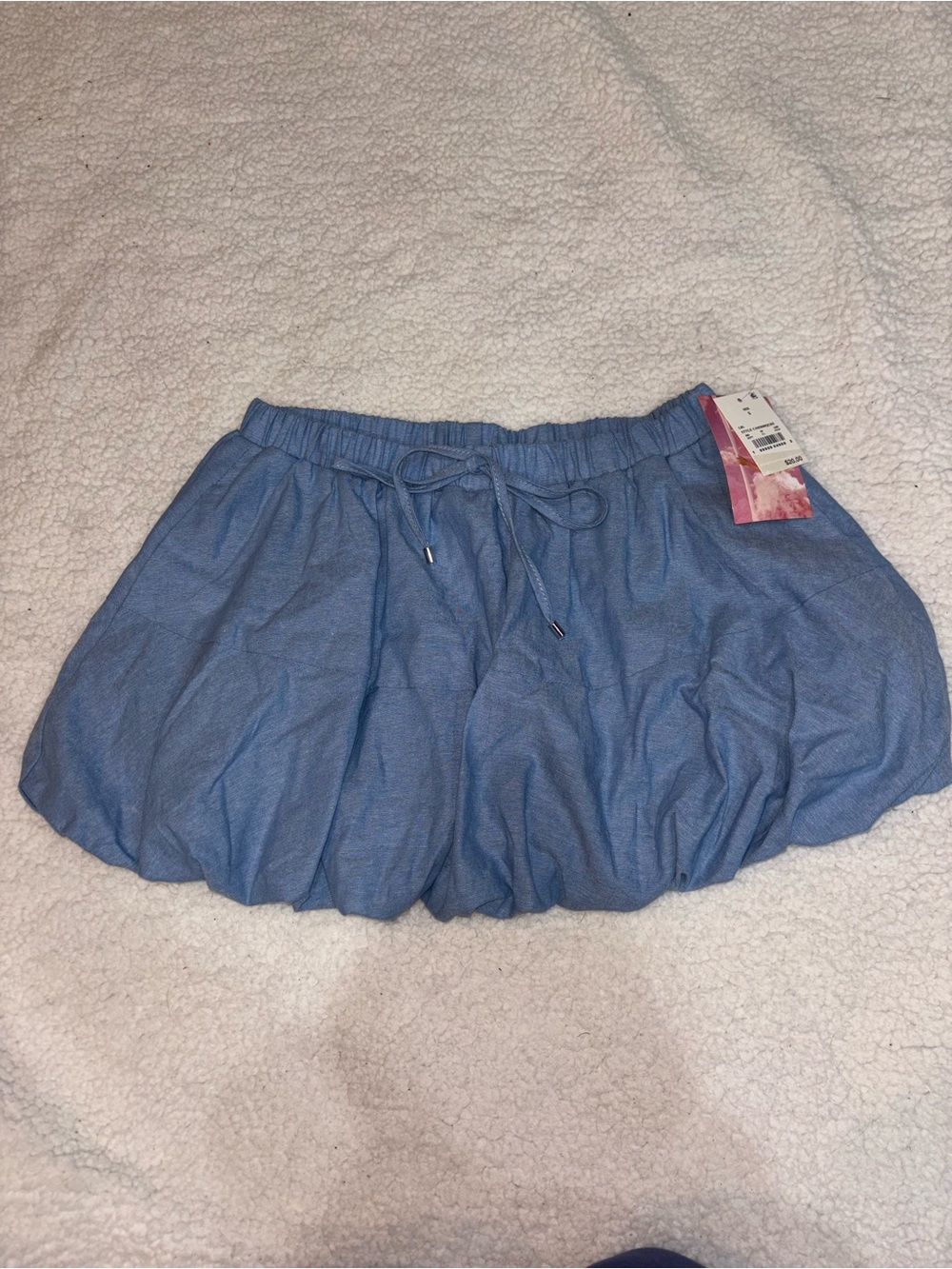 NWT Megan Moroney Blue Bubble Skirt Small